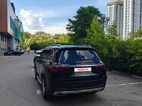 2021 Mercedes-Benz GLS 450 II (X167), чёрный, 6950000 рублей, вид 4