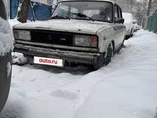 1998 Lada (ВАЗ) 2105, белый, 105000 рублей, вид 1
