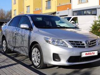 2011 Toyota Corolla X (E140, E150) Рестайлинг, серебристый, 1099000 рублей, вид 4