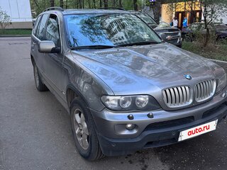 2006 BMW X5 4.4i I (E53) Рестайлинг, серый, 1550000 рублей, вид 3