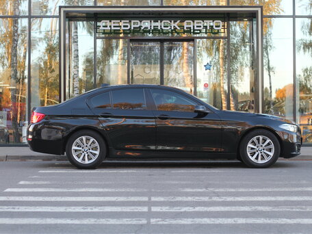2016 BMW 5 серии 520d VI (F10/F11/F07) Рестайлинг, чёрный, 2100000 рублей, вид 4