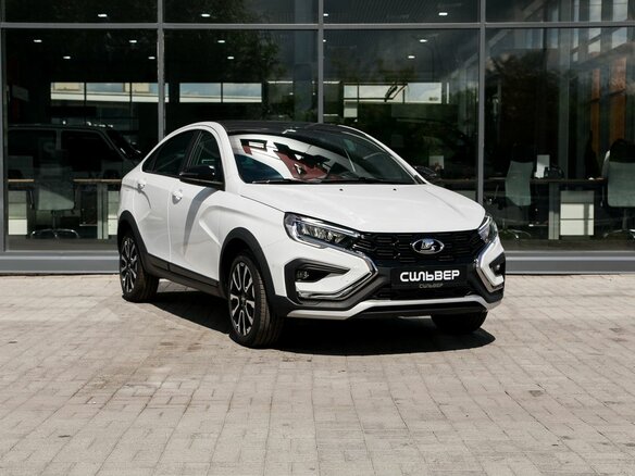 2026 Lada (ВАЗ) Vesta Cross I Рестайлинг (NG), белый - вид 4