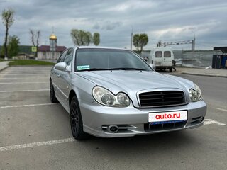 2006 Hyundai Sonata ТагАЗ IV (EF) Рестайлинг, серебристый, 600000 рублей, вид 3