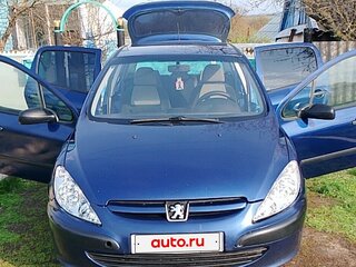 2001 Peugeot 307 I, синий, 250000 рублей, вид 2
