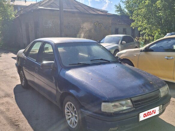 1992 Opel Vectra KAT A, синий, 95000 рублей - вид 3