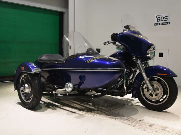 2008 Harley-Davidson Street Glide, синий, 972000 рублей - вид 2