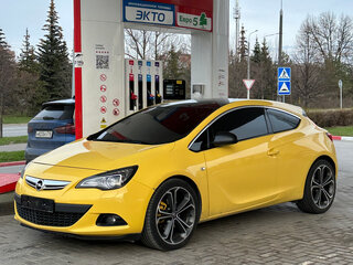 2014 Opel Astra GTC J Рестайлинг, жёлтый, 1249000 рублей, вид 1