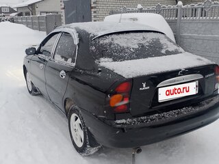 2008 Chevrolet Lanos I, чёрный, 450000 рублей, вид 4
