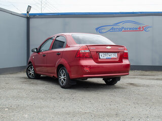 2008 Chevrolet Aveo I Рестайлинг, красный, 170000 рублей, вид 4
