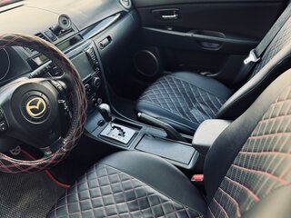 2008 Mazda 3 I (BK) Рестайлинг, красный, 780000 рублей, вид 5