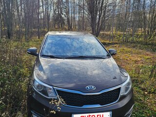 2015 Kia Rio III Рестайлинг, коричневый, 850000 рублей, вид 1
