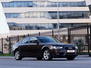 2013 Audi A4 IV (B8) Рестайлинг, коричневый, 1200000 рублей, вид 3
