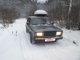 2010 Lada (ВАЗ) 2107, зелёный, 157000 рублей, вид 2