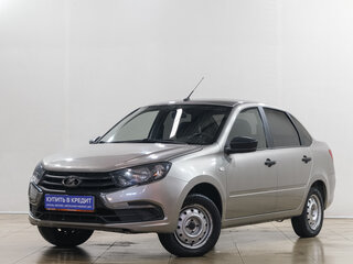 2019 Lada (ВАЗ) Granta I Рестайлинг, серый, 599000 рублей, вид 3