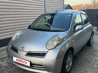 2008 Nissan March III (K12), серебристый, 445000 рублей, вид 1