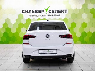 2020 Volkswagen Polo VI, белый, 1310000 рублей, вид 4
