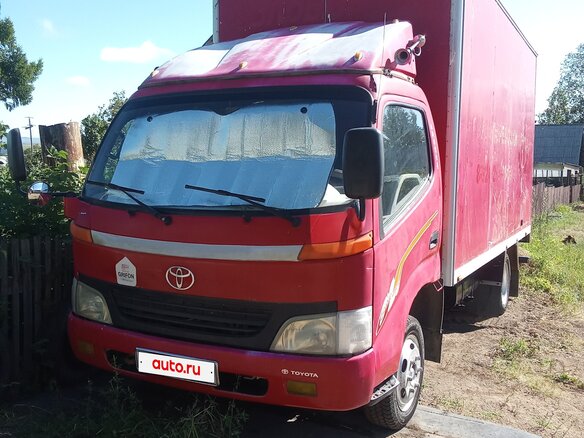 2008 Toyota Dyna, красный, 1800000 рублей - вид 6
