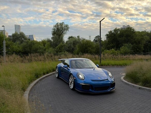 2015 Porsche 911 GT3 991, синий, 8000000 рублей - вид 2