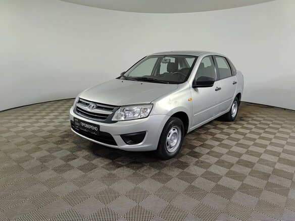 2016 Lada (ВАЗ) Granta I, серебристый, 335000 рублей