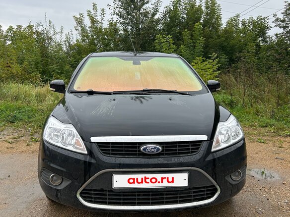 2008 Ford Focus II Рестайлинг, чёрный, 480000 рублей - вид 1