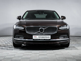 2021 Volvo S90 II Рестайлинг, коричневый, 3849000 рублей, вид 2