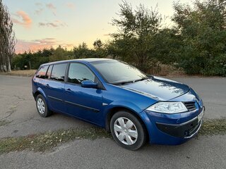 2006 Renault Megane II Рестайлинг, синий, 390000 рублей, вид 4