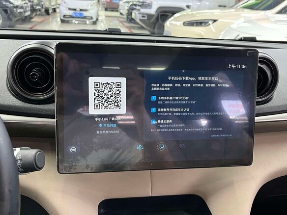 2021 BYD Dolphin 44.9 kWh I, серебристый, 1200000 рублей - вид 12