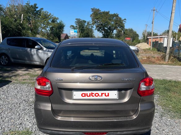 2016 Lada (ВАЗ) Granta I, коричневый, 535000 рублей - вид 3