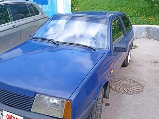 1989 Lada (ВАЗ) 2108, синий, 190000 рублей, вид 1