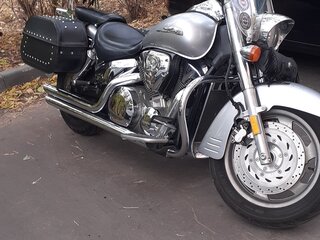 2006 Honda VTX 1300, серебристый, 650000 рублей, вид 4