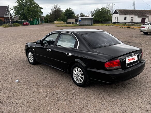 2002 Hyundai Sonata IV (EF) Рестайлинг, чёрный, 350000 рублей - вид 2