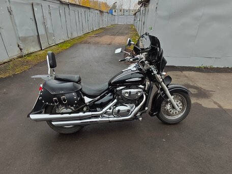 2004 Suzuki Intruder VL 400 Classic, чёрный, 345000 рублей, вид 3