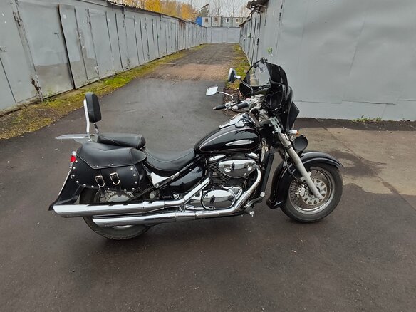 2004 Suzuki Intruder VL 400 Classic, чёрный, 345000 рублей - вид 2