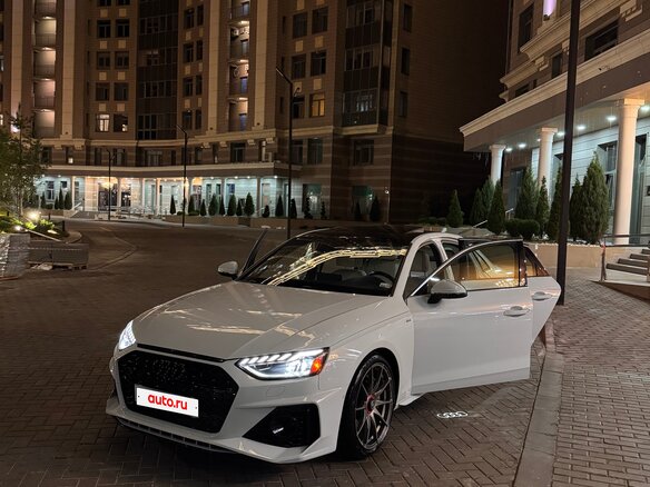 2021 Audi A4 45 TFSI V (B9) Рестайлинг, белый, 3475000 рублей - вид 3
