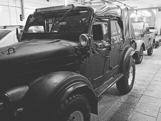 1966 ГАЗ 69А, чёрный, 450000 рублей, вид 4