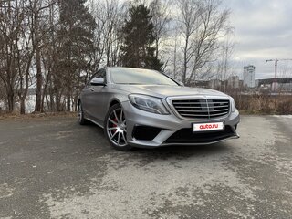 2015 Mercedes-Benz S-Класс AMG 63 AMG Long III (W222, C217), серый, 5800000 рублей, вид 1