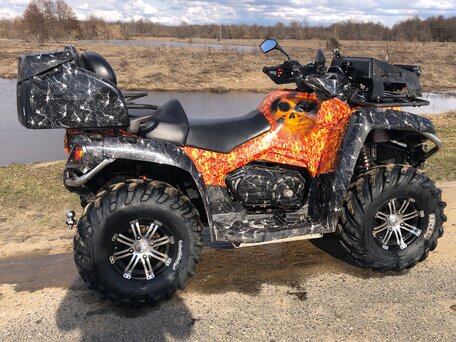 2011 CFMoto CF800-2 (X8), оранжевый, 1200000 рублей, вид 3