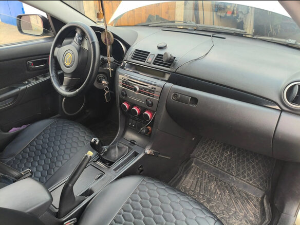2007 Mazda 3 I (BK) Рестайлинг, серый, 285000 рублей - вид 11
