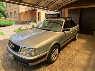 1991 Audi 100 IV (C4), серебристый, 250000 рублей, вид 2