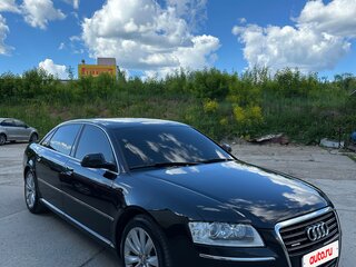 2008 Audi A8 Long II (D3) Рестайлинг 2, чёрный, 1200000 рублей, вид 3
