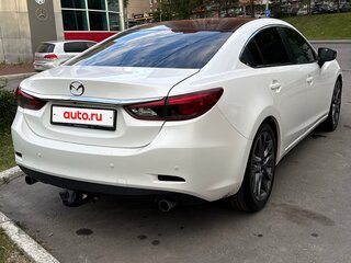 2015 Mazda 6 III (GJ) Рестайлинг, белый, 1580000 рублей, вид 4