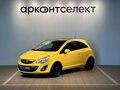 2011 Opel Corsa D Рестайлинг II, жёлтый, 629900 рублей