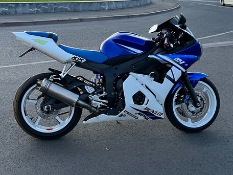2003 Yamaha YZF-R6, белый, 450000 рублей, вид 2