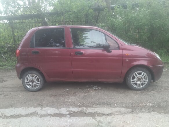 2008 Daewoo Matiz I Рестайлинг, пурпурный, 125000 рублей - вид 5