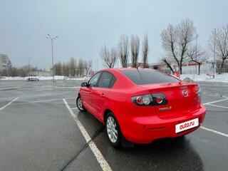 2008 Mazda 3 I (BK) Рестайлинг, красный, 600000 рублей, вид 3