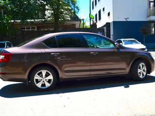 2014 Skoda Octavia III (A7), коричневый, 799000 рублей, вид 4