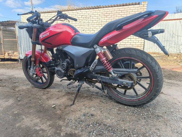 2014 Stels Flame 200, красный, 90000 рублей - вид 7
