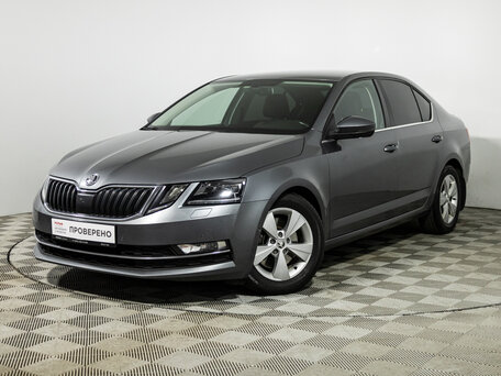 2018 Skoda Octavia III (A7) Рестайлинг, серый, 1879700 рублей, вид 1