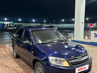 2014 Lada (ВАЗ) Granta I, синий, 420000 рублей, вид 1
