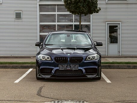 2013 BMW 5 серии 520i VI (F10/F11/F07), синий, 1255000 рублей, вид 2